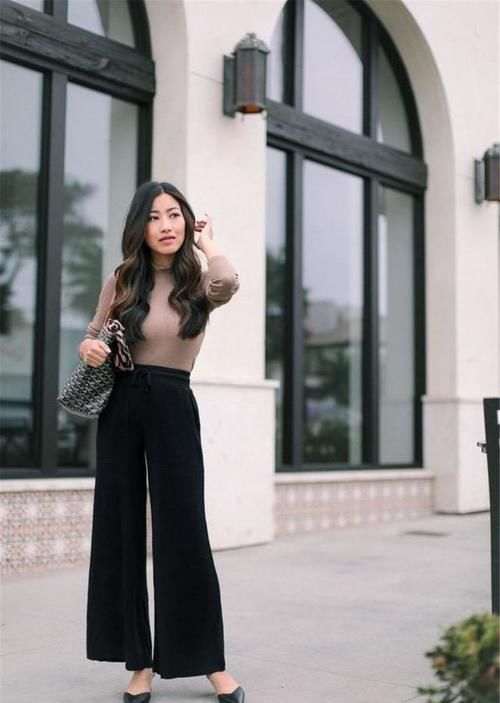 152cm的华裔博主，最接地气的“显高穿搭”，小个子女生真该学学