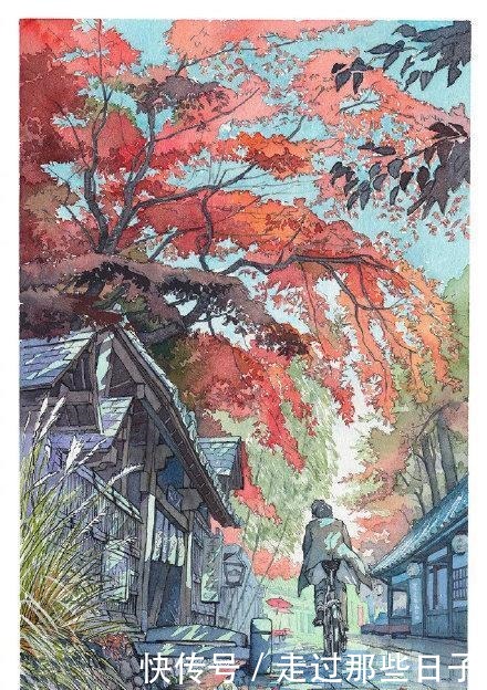 《你的名字》手绘画面,这些美到窒息的场景原来都是他画的