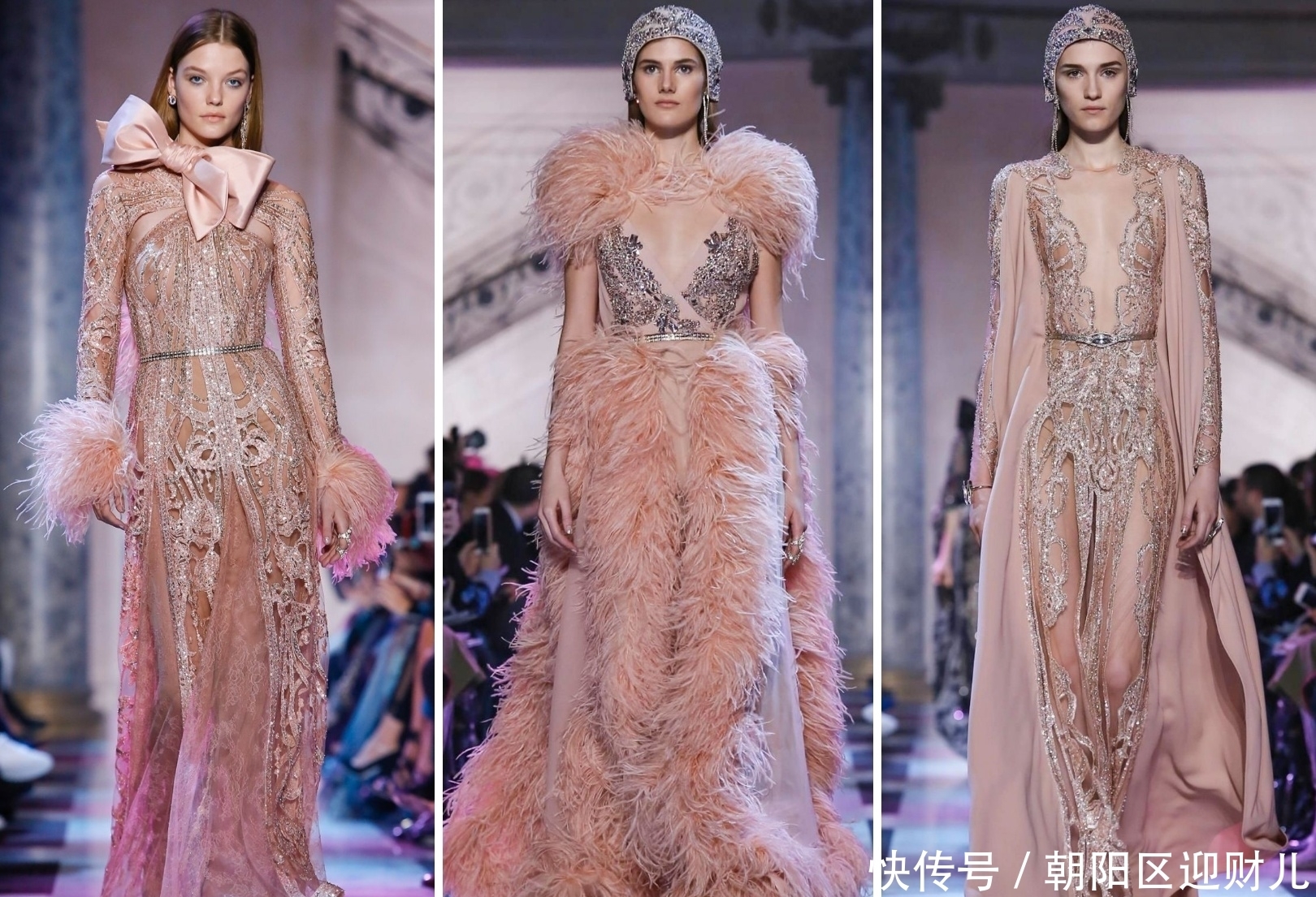 Elie Saab经典复古高定系列:受装饰艺术启发,充满20年代奢华风情