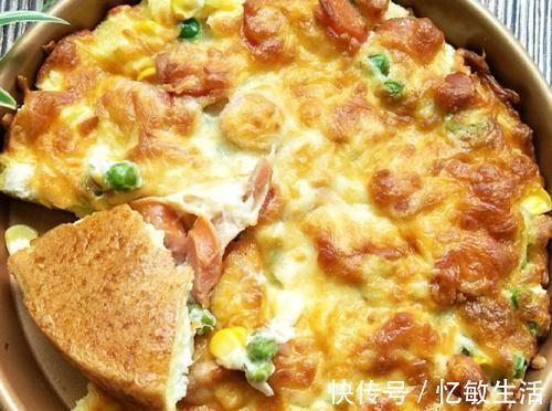 想吃|孩子想吃披萨，我用2个馒头做披萨，出锅就被抢光，比买的还好吃