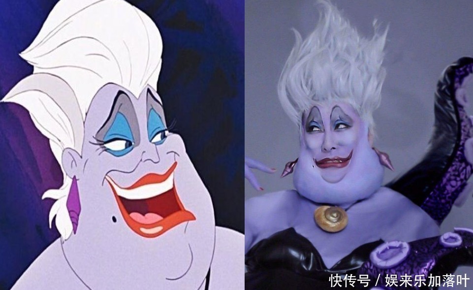 小九|二次元精致仿妆,玉藻前真假难辨,富江仿佛从动漫中走出