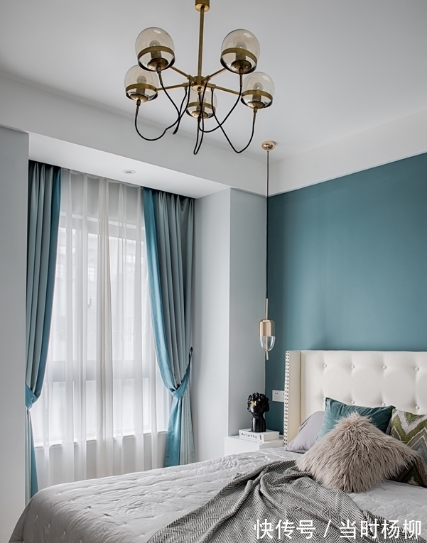 两房|一看到客厅就迷住了!小户型两房现代简约风,时尚大气!