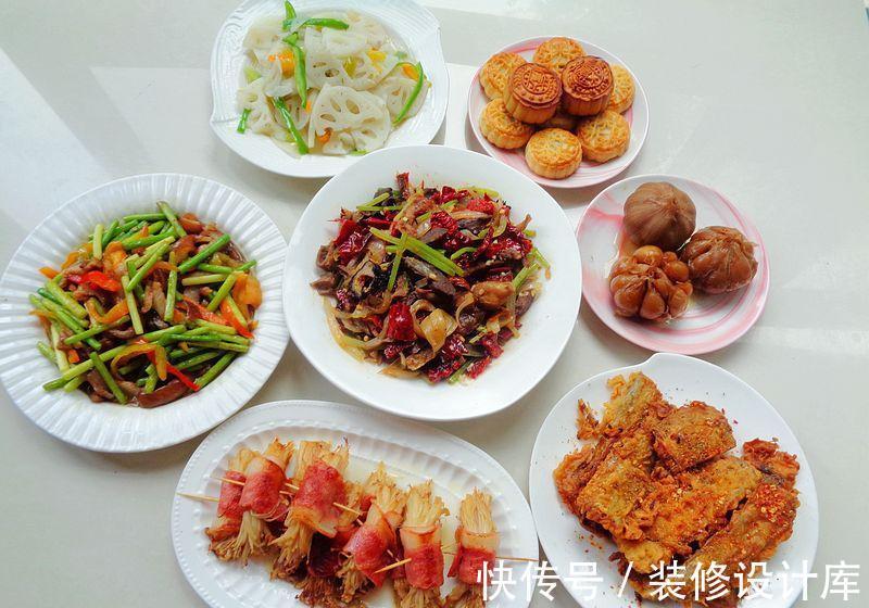 一日三餐|我家中秋节晚餐，只有5个菜，发到群里，都说太寒酸