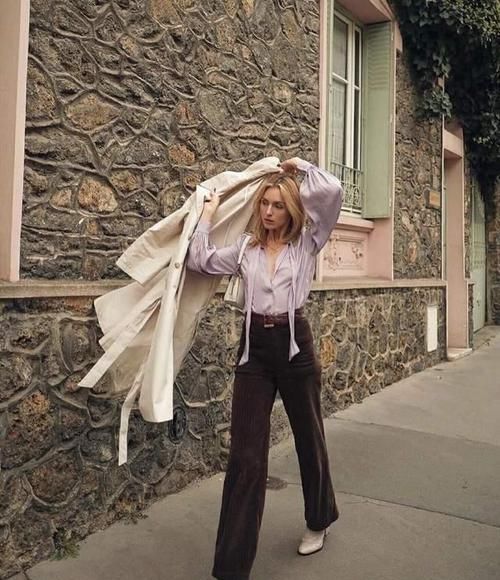 不论搭裙子还是穿裤子，一定要牢记“上下法则”，时髦不是问题