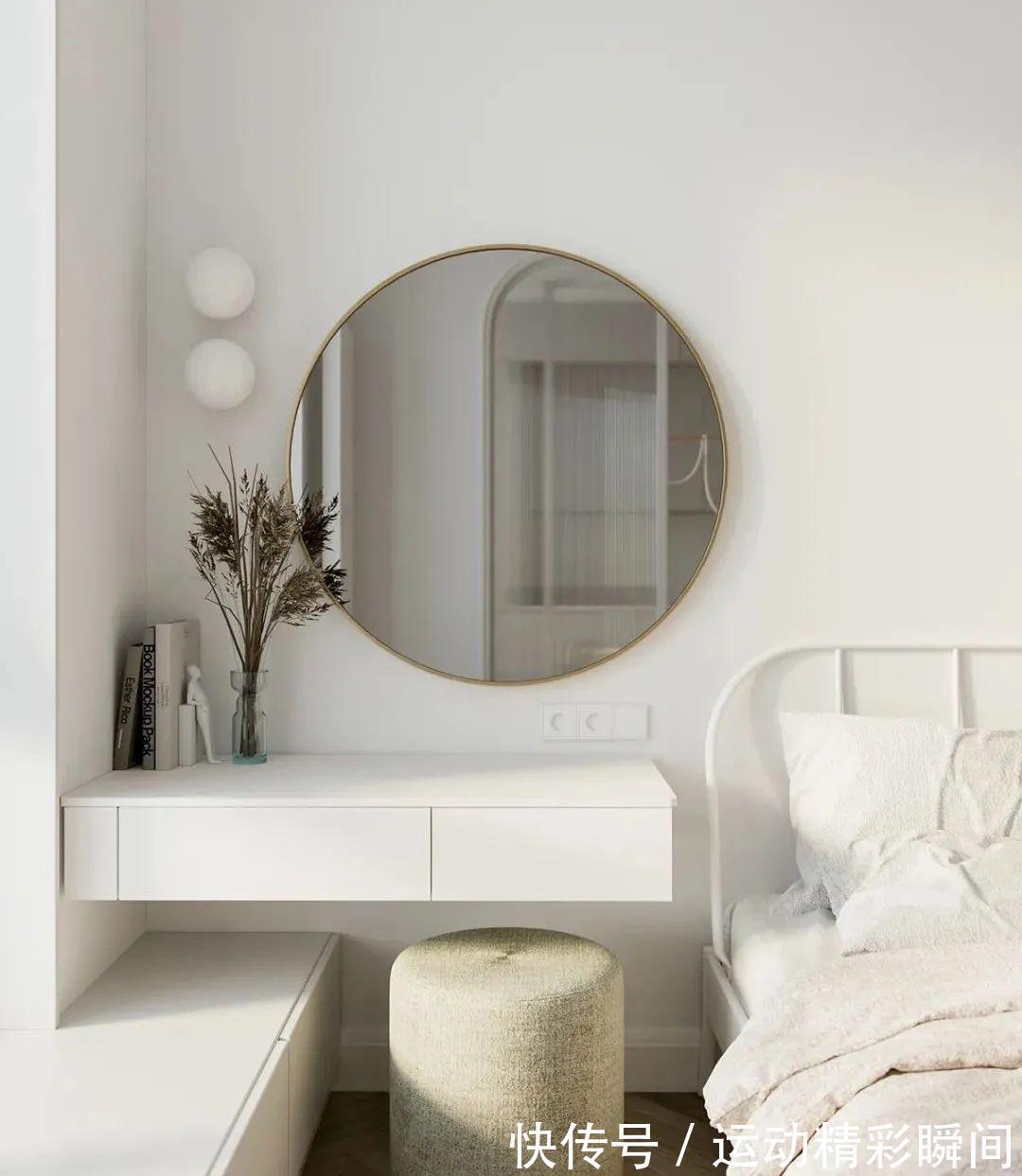 玄关|37㎡奶油系单身公寓，极简却很有质感，堪称小户型设计教科书！