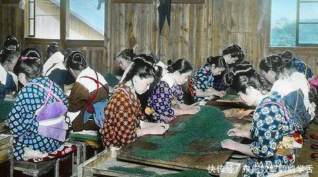 老照片|日本老照片 东京像江南小镇, 农村到处茅草房！