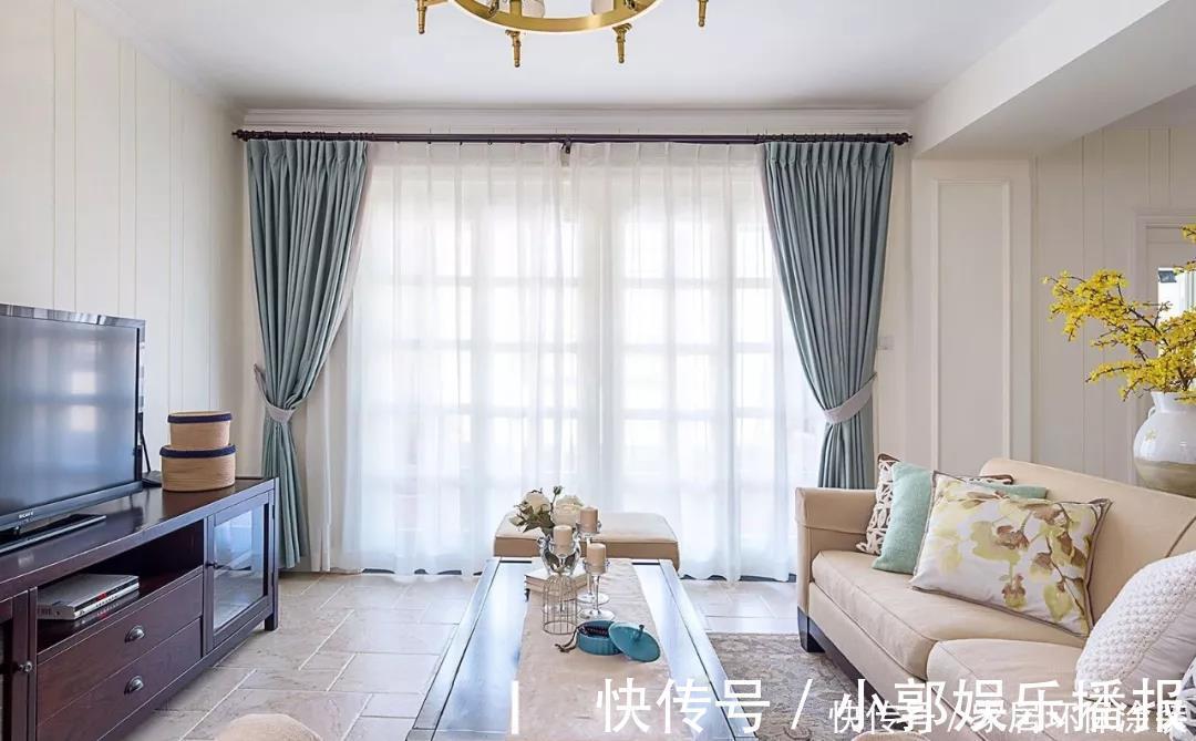 新房|130平的美式新房,预算25万设计费就花了一万,效果很值!