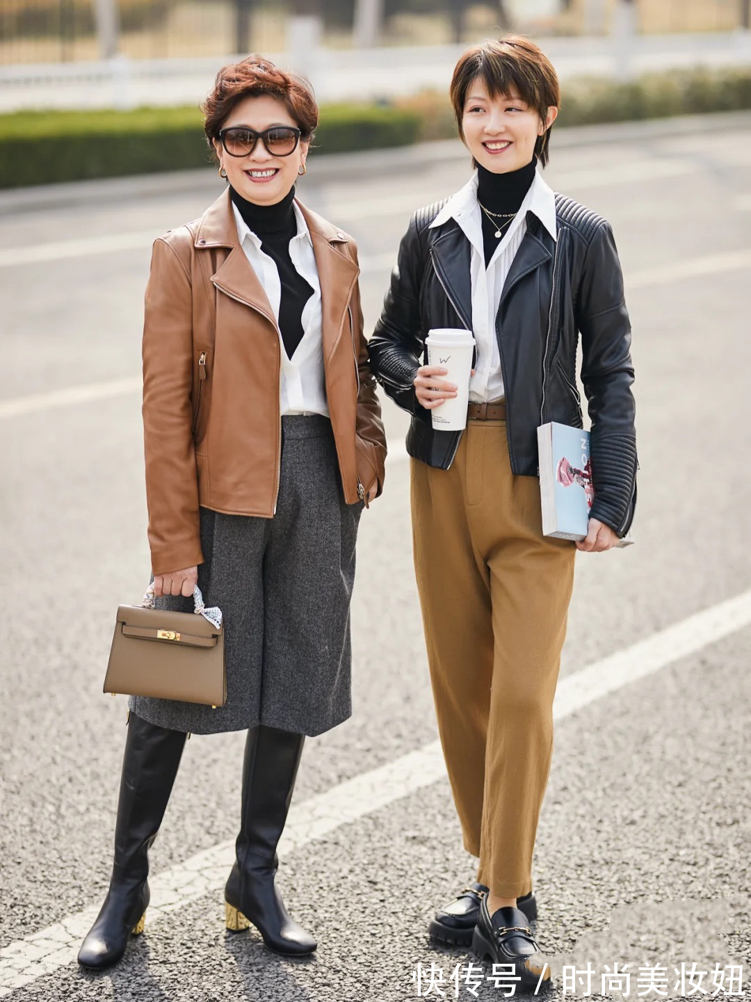 洋气|管他什么年纪,“50岁”女人也可以穿出洋气范,时髦不说还减龄