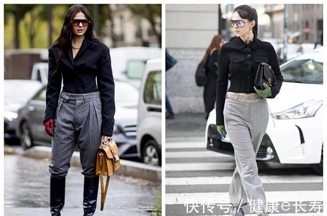 上衣 灰色裤子适合搭什么颜色上衣推荐这4种，气质优雅又高级！