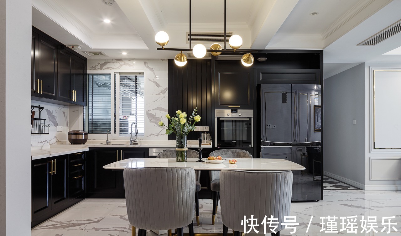 业主|130㎡轻奢四居,融入美式的沉稳庄重,打造温柔的质感生活