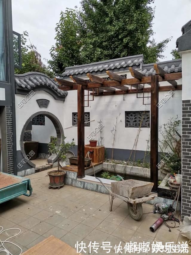 中式|旧房改造丨农村老房大改造,瞬间变成小别墅,你给打几分