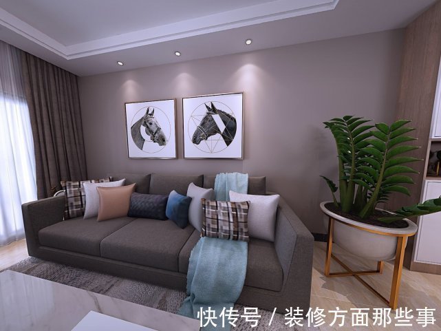 现代|121平现代风格三居室，制造宽敞给人带来轻松的心境