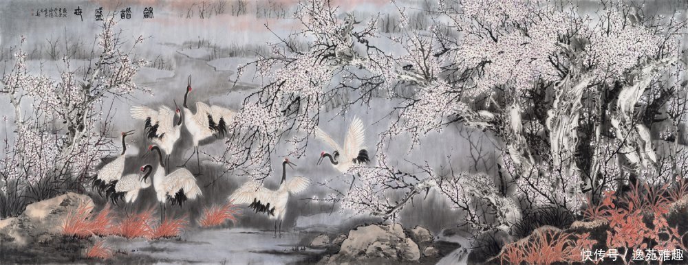 驻华大使馆拟展|“疏影含香”——画家张咏梅斯洛伐克驻华大使馆拟展部分作品