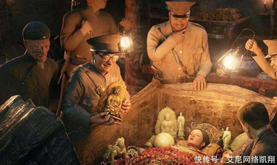 遗老|孙殿英扔掉乾隆裹尸布,满清遗老捡到如获至宝,拍出1