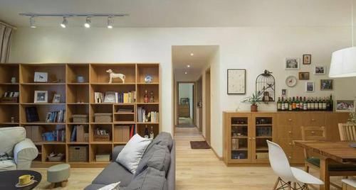 原木风|120㎡简约原木风,青梅竹马小夫妻温馨的家