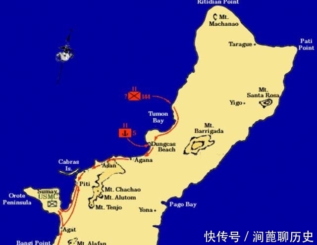 塞班岛大地图详解