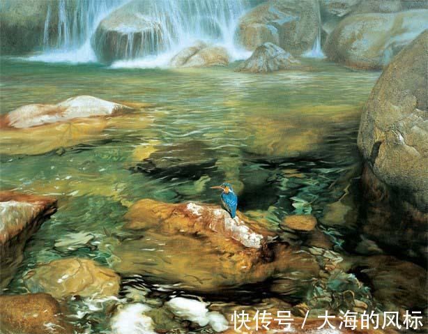 阳光下@国内人体油画中最性感最有争议的人体模特