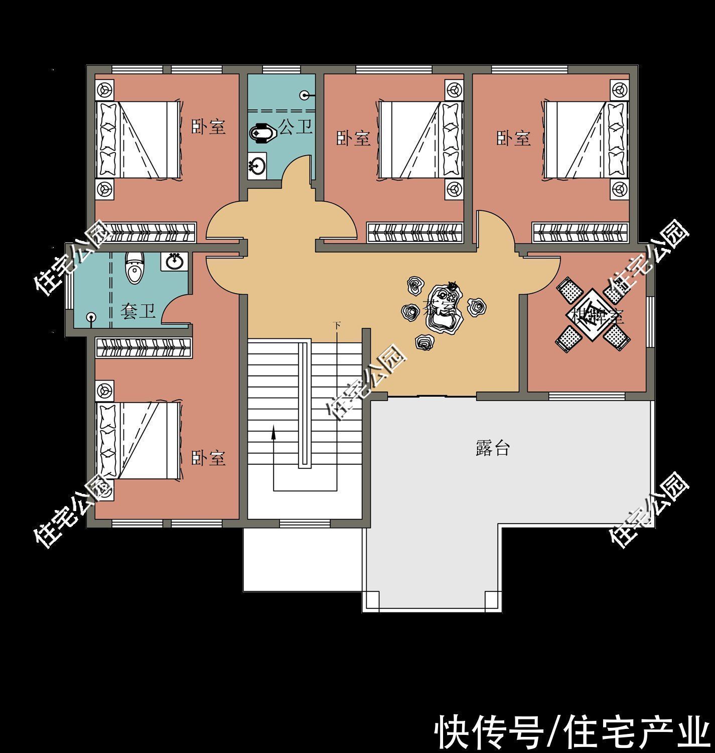 露台|10套农村别墅，第5、6套建的人最多，第9套造价仅18万？