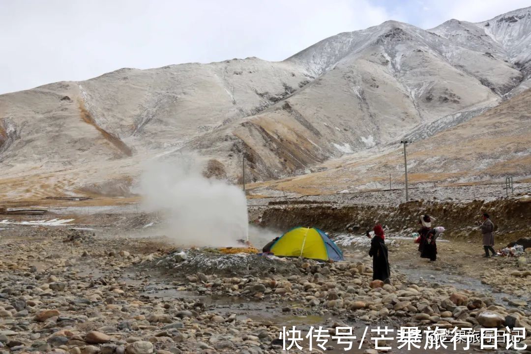 纳木错|西藏发现一条神奇的河流，一边是雪山一边是温泉，冰火两重天