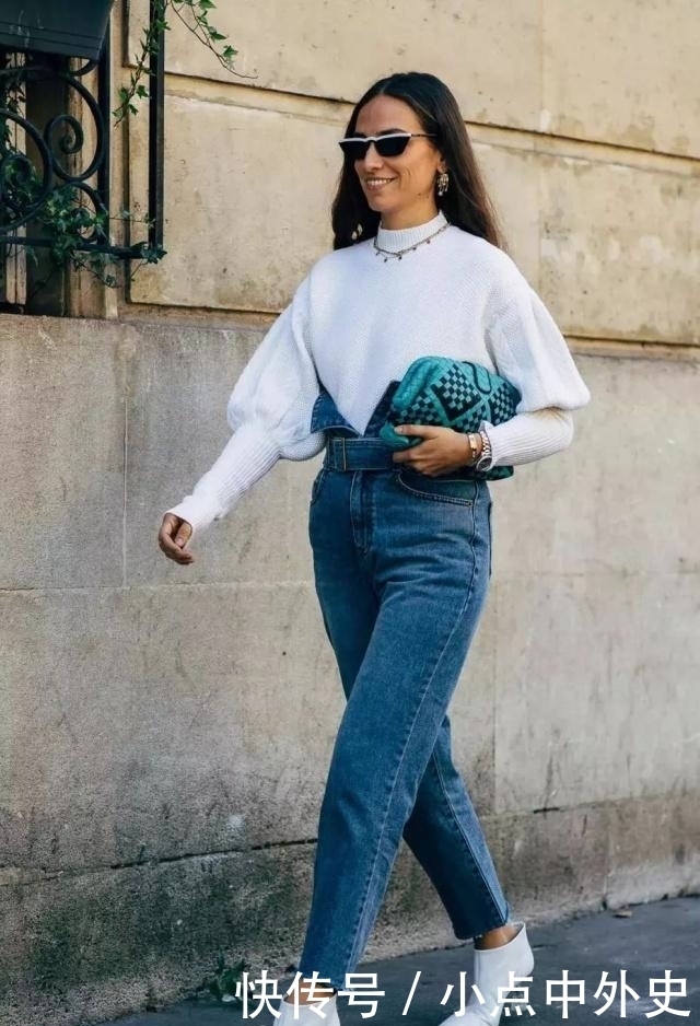 开春百搭又时髦的组合，怎么少得了毛衣+裤装！