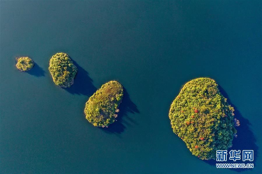  初冬|初冬阿哈湖景如画