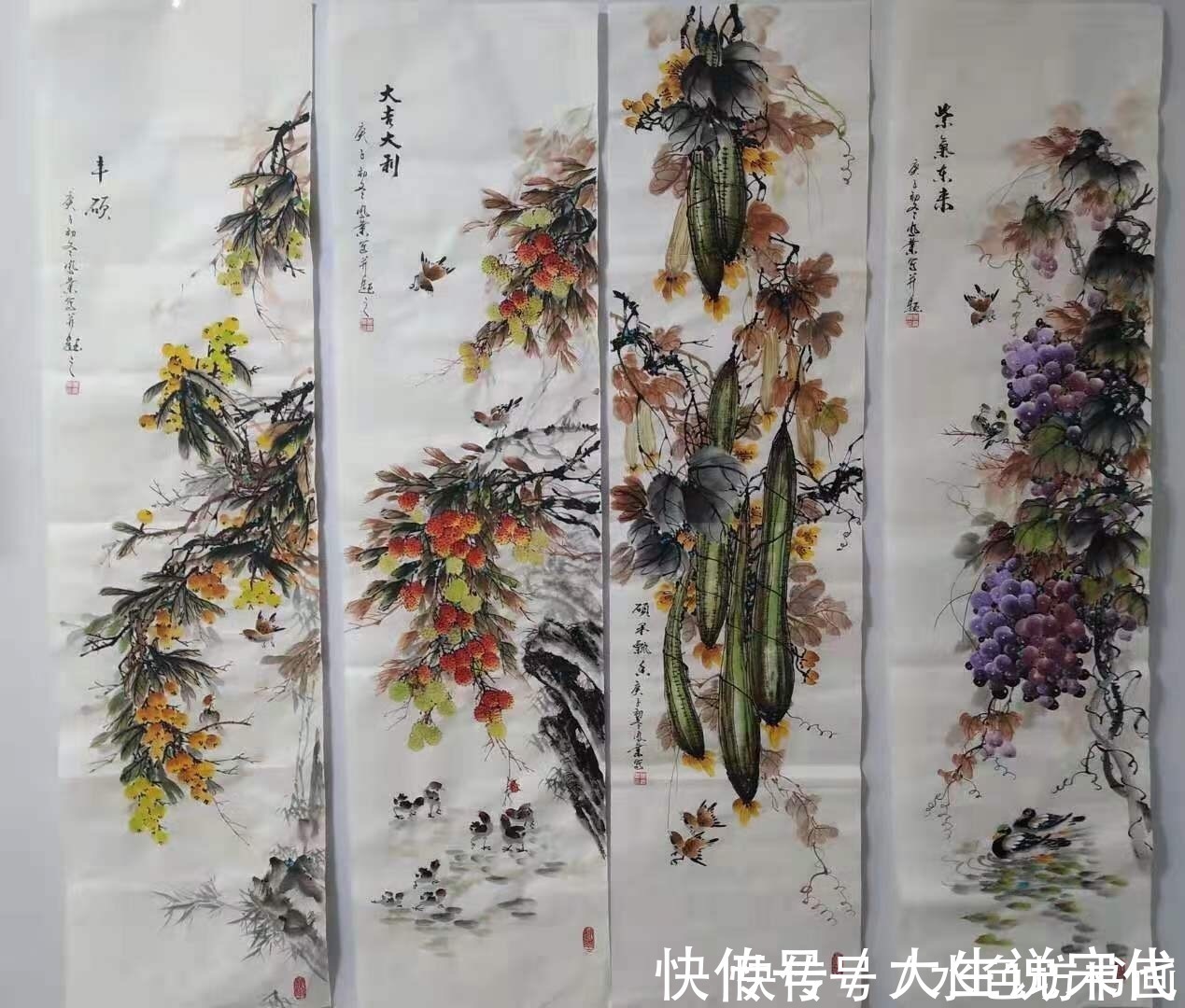 李凤业$画家专栏 │李凤业——雀鸟翻飞嬉,远去尘嚣喧