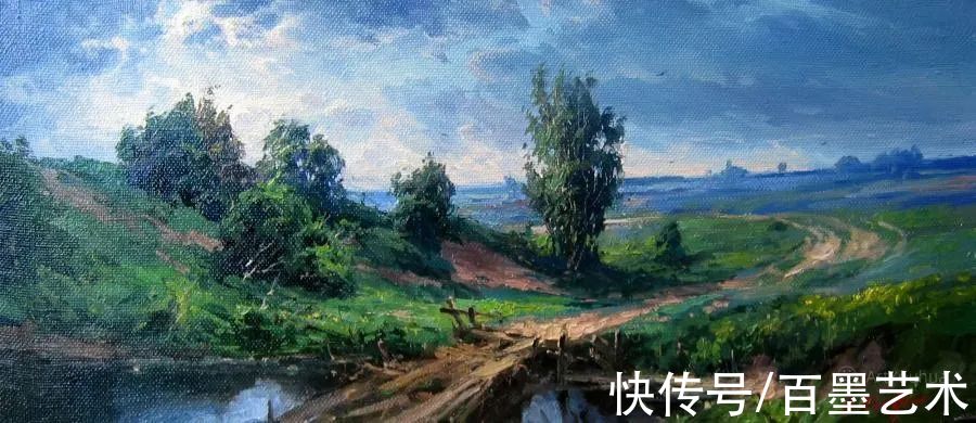 画家！80后乌克兰画家的乡村风景，真的太美了