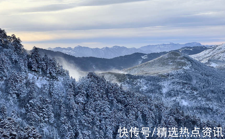 素裹|湖北神农架雪后银装素裹宛如仙境