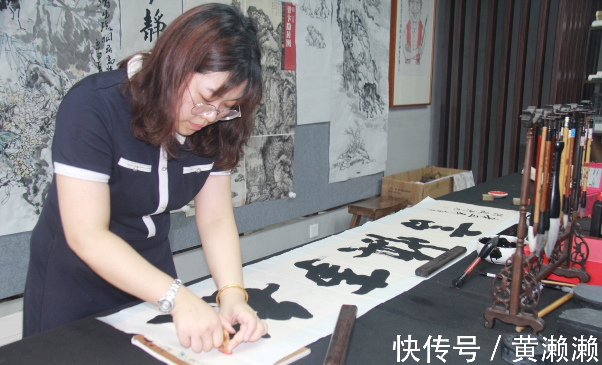 文艺学|艺术轨道上的新星:谈琳彦老师的书画特点