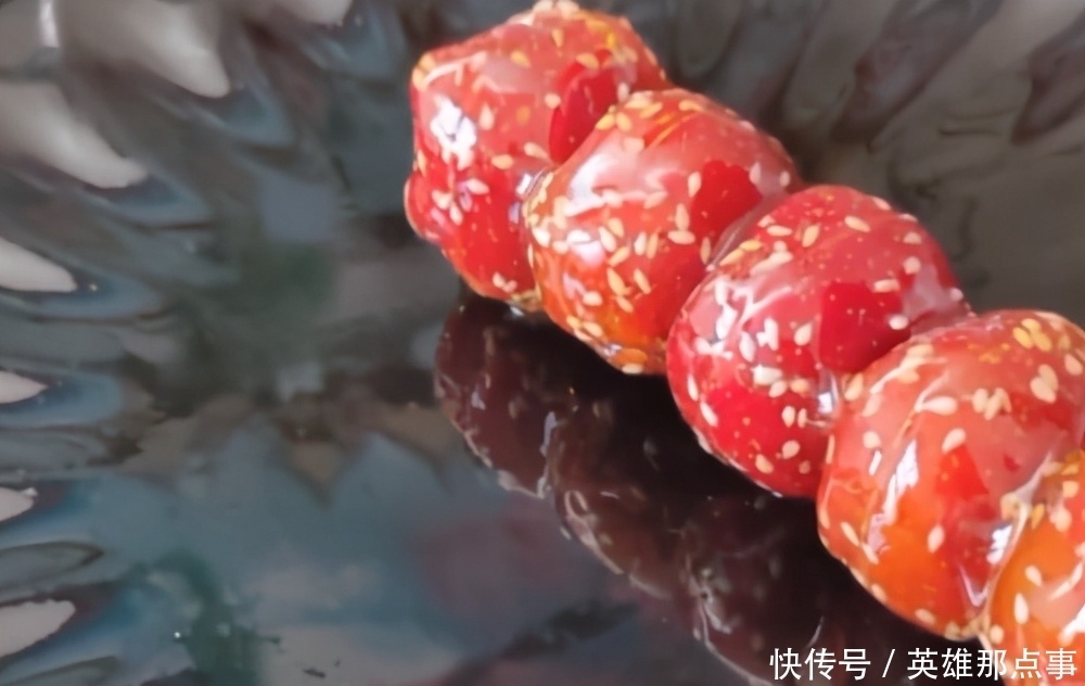 山楂|冰糖葫芦的简单做法,酸甜脆口,不粘牙