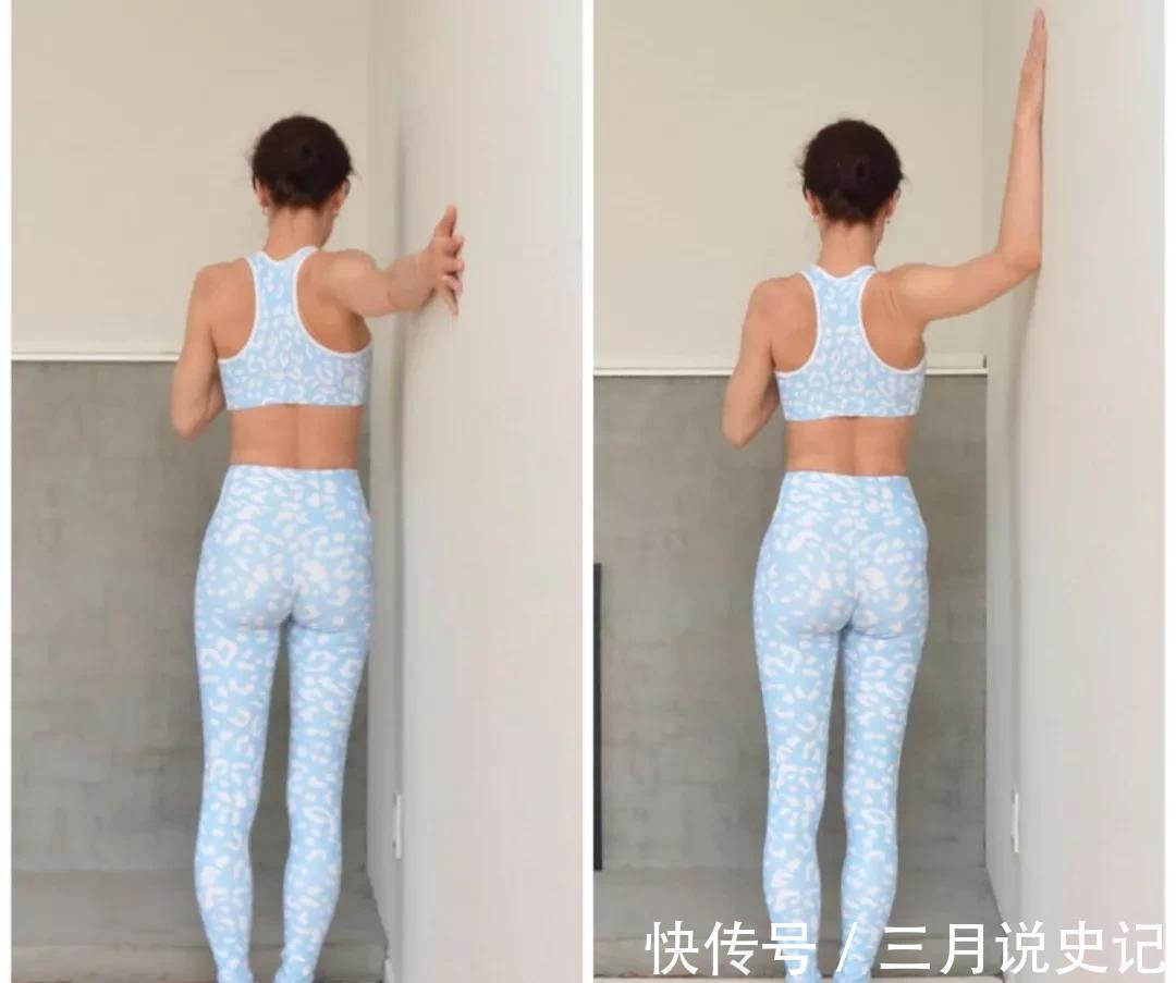 一条腿|7个靠墙拉伸的瑜伽动作，拉伸感觉超级强烈