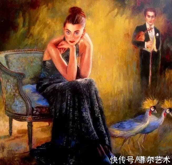 索尼亚|幻想的世界~波兰女画家乔安娜·贾温斯卡油画作品欣赏