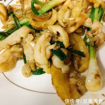 石决明|零失败姜葱蚝油炒鲍鱼片，大厨原来这么好当