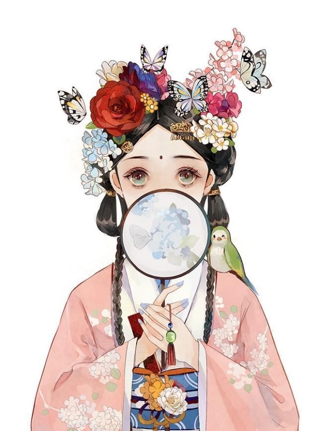 倾卿#温柔了岁月的古风句子,简短唯美,人见人爱