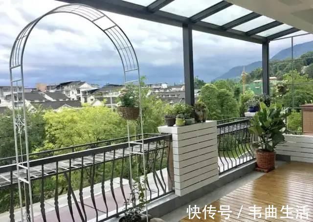 楼房|为了一个露台，坚持买了顶楼房，改造成“露台花园”美翻了
