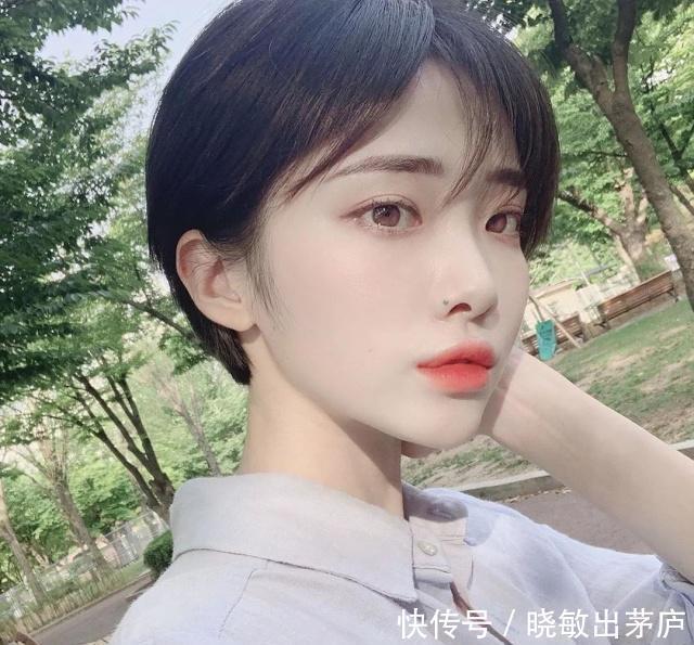 精灵|超显气质的短发,看久了真的会上瘾,这也太美了