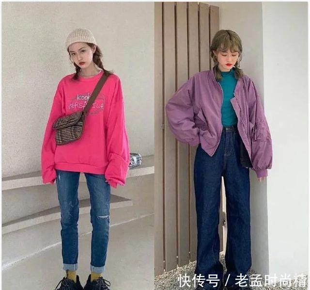 好看|个子不高也能穿出好看造型, 12套女生彩色秋冬穿搭