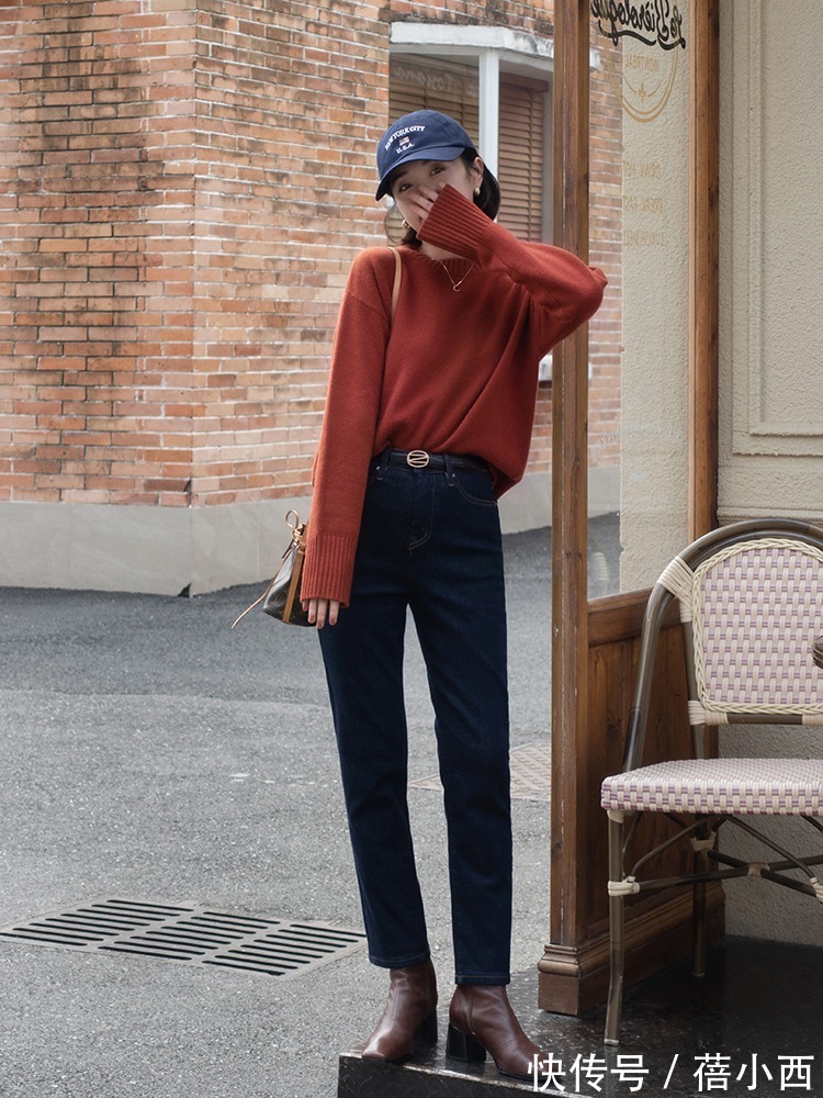 小个子 “牛仔裤”春季穿搭攻略:配毛衣、风衣都很洋气,好看的都挑好了