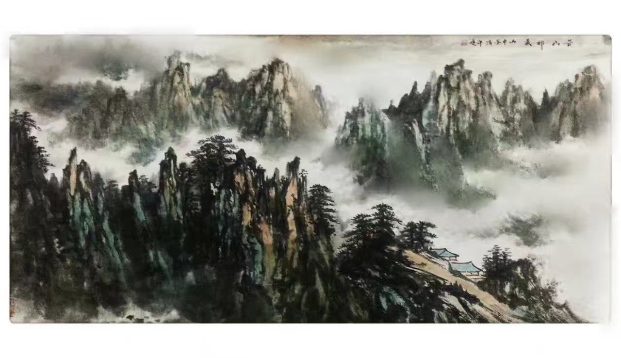 江南春|画家许婕一一庆祝新中国成立72周年艺术家专题报道