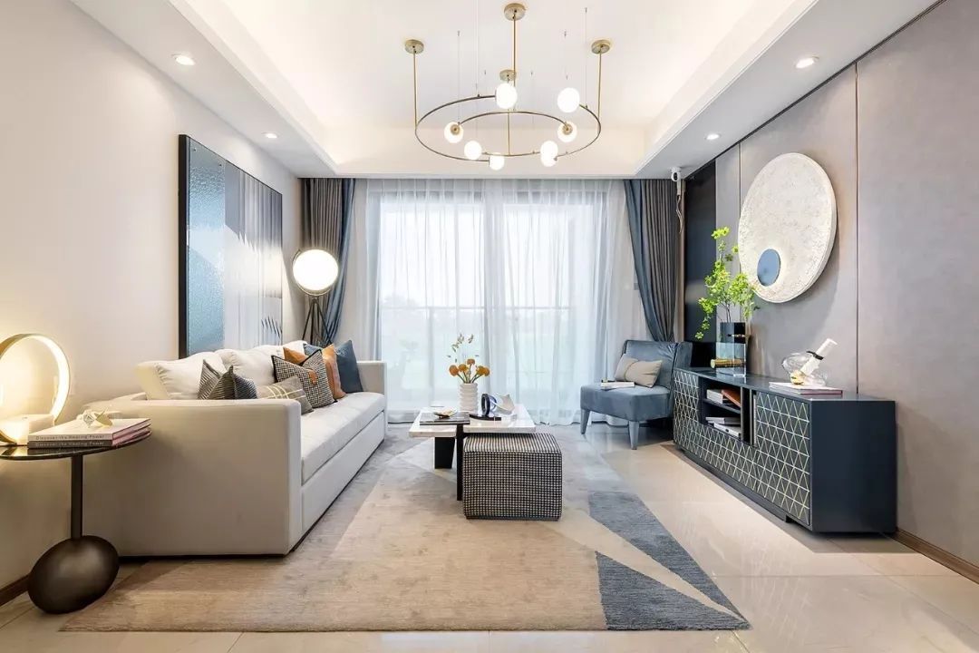 布置|125㎡现代轻奢,儿童房的背景墙,童趣梦幻好漂亮