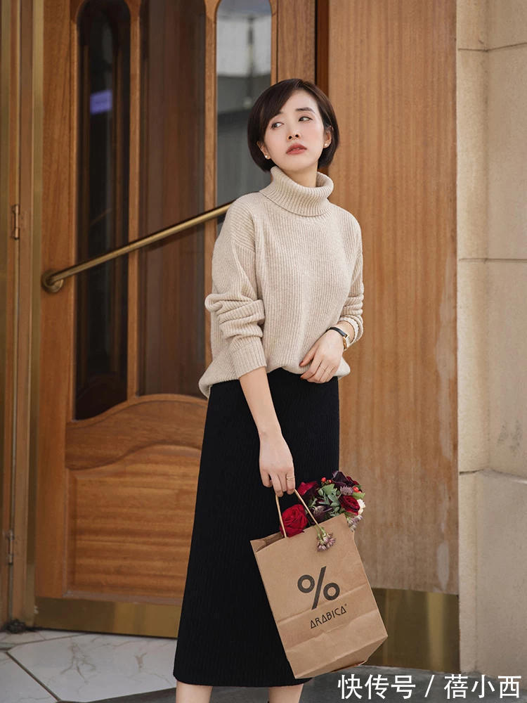 美女 半身裙这样穿真的很好看,不信你试试这5款,每一条都超有女人味