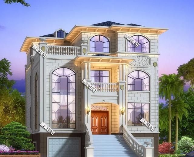 卧室内|2栋带架空层设计的豪宅,有钱就回老家建房,特别风光