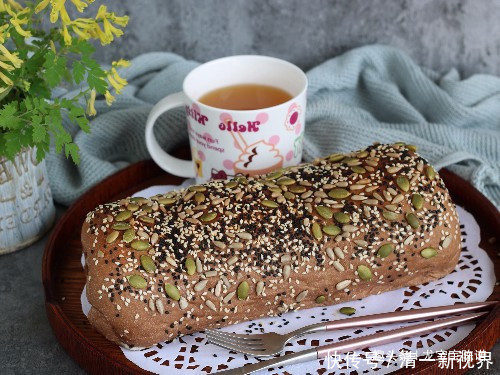 手把手|想吃面包不用买,手把手教你做全麦面包,粗粮细作热量低,好吃