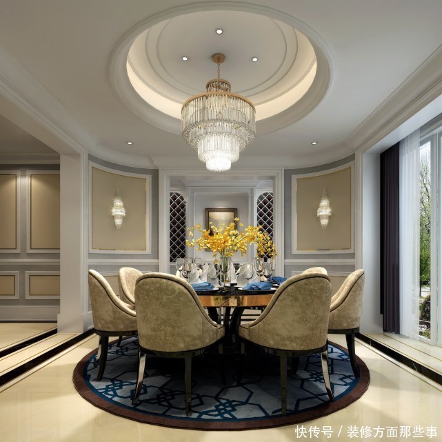 现代风|124平现代风五室设计,衣帽间使用谷仓门跳色来增加空间的气氛