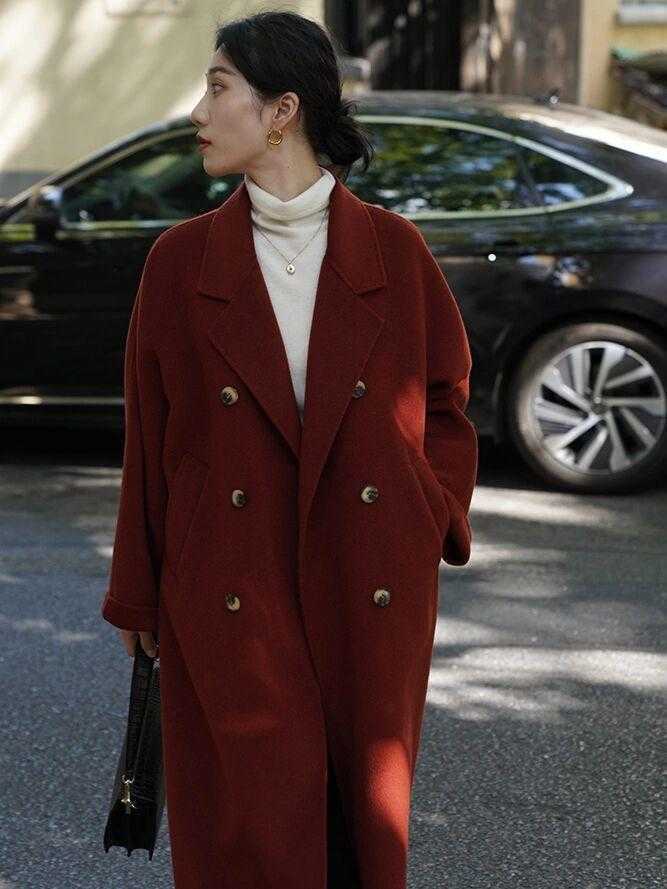 半领 秋季来一件这样大气的大衣,何愁这个秋季无大衣