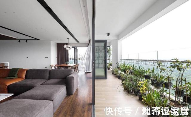 户型|220㎡大平层,大横厅7米长,换成我也心甘情愿买高层,比别墅舒服