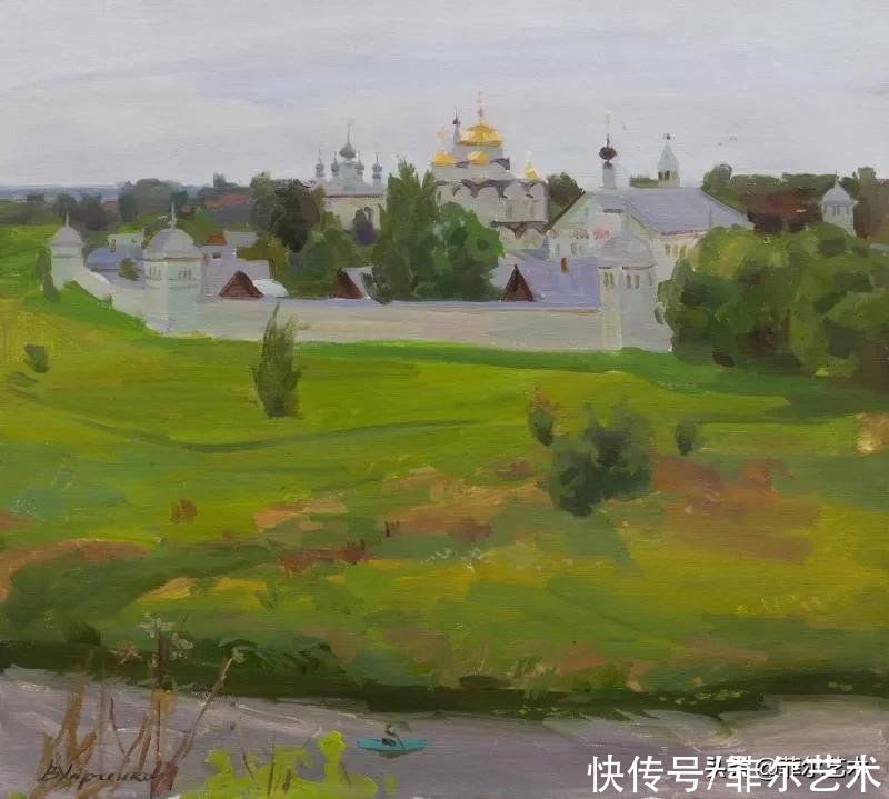 victori俄罗斯女画家维多利亚·哈尔琴科风景油画作品欣赏