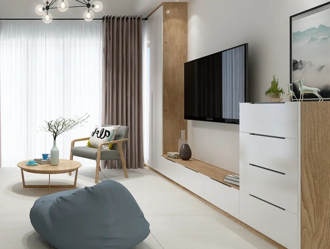 电视柜|电视机的电源线留在什么位置好?