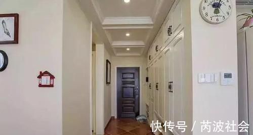 柜子|120平新房,一进门玄关打满柜子,客餐厅矮柜隔开,全屋太实用