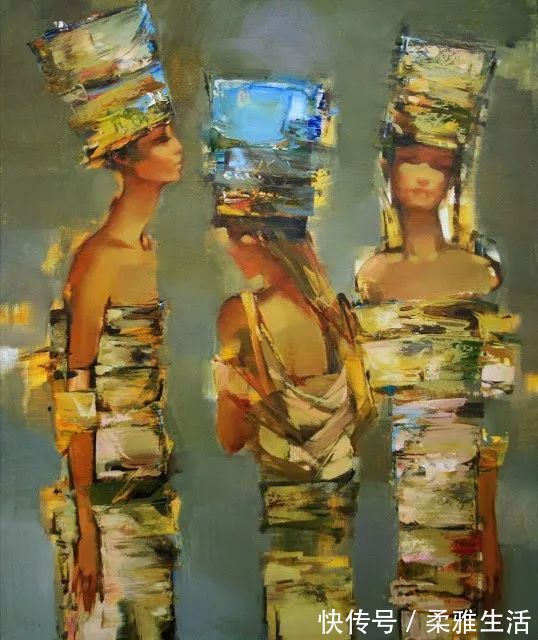 艺术家@色彩的魅力!俄罗斯艺术家斯卡菲娜的油画